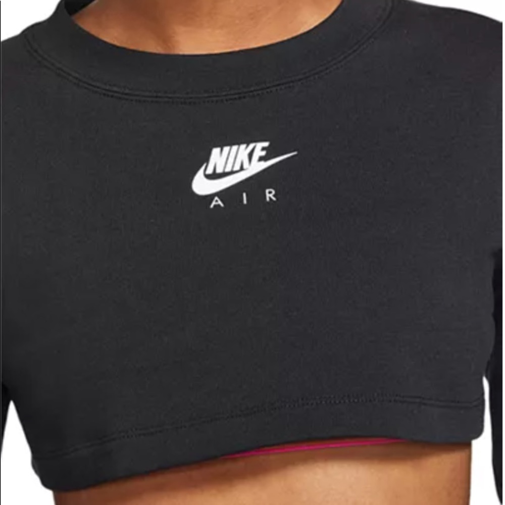 Nike Air Super Crop Long-Sleeve Top - New w/ Tags
